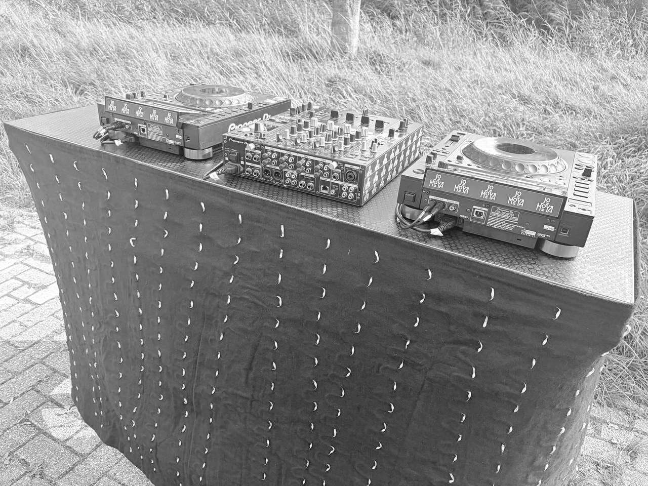 DJ booth inklapbaar met LED